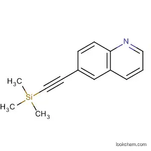 Molecular Structure of 683774-32-5 (6-((TriMethylsilyl)ethynyl)quinoline)