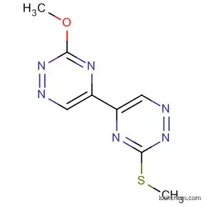 5,5'-Bi-1,2,4-triazine, 3-methoxy-3'-(methylthio)-