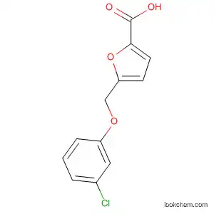 Molecular Structure of 74556-56-2 (5-(3-CHLORO-PHENOXYMETHYL)-FURAN-2-CARBOXYLIC ACID)