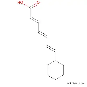 2,4,6-Heptatrienoic acid, 7-cyclohexyl-, (2E,4E,6E)-