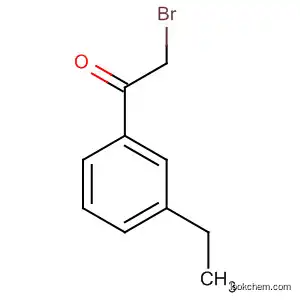 Molecular Structure of 152074-06-1 (2-Bromo-1-(3-ethyl-phenyl)-ethanone)