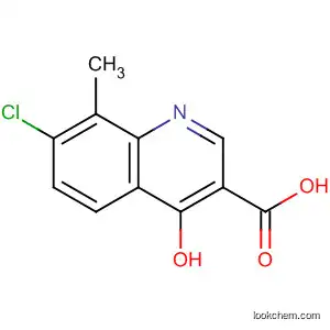 7- 클로로 -4- 하이드 록시 -8- 메틸 퀴놀린 -3- 카복실산