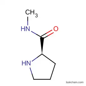 Molecular Structure of 66877-05-2 ((2R)-N-Methyl-2-PyrrolidinecarboxaMide)