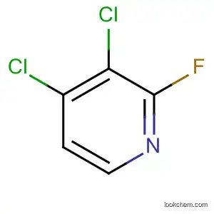Molecular Structure of 851179-03-8 (3,4-Dichloro-2-fluoropyridine)