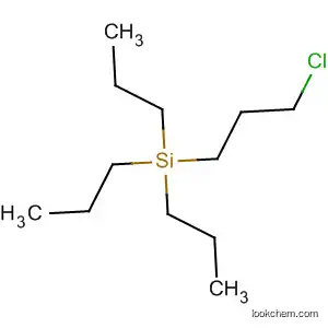 Molecular Structure of 881035-88-7 (Silane, (3-chloropropyl)tripropyl-)