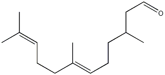 3,7,11-Trimethyl-(E)-6,10-dodecadienal