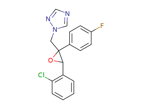 1H-1,2,4-Triazole,1-[[3-(2-chlorophenyl)-2-(4-fluorophenyl)-2-oxiranyl]methyl]-