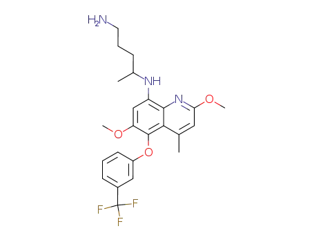 Molecular Structure of 106635-80-7 (Tafenoquine)