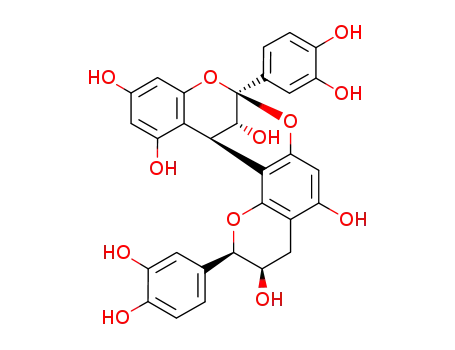 Molecular Structure of 41743-41-3 (PROCYANIDIN A2)