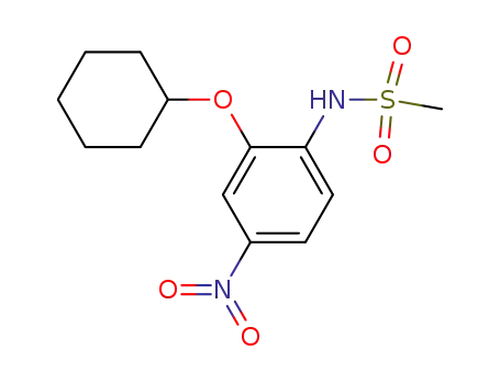 N-(2-Cyclohexyloxy-4-nitrophenyl)methanesulfonamide