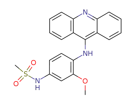 Molecular Structure of 51264-14-3 (Amsacrine)
