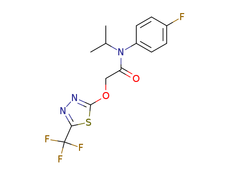 Acetamide,N-(4-fluorophenyl)-N-(1-methylethyl)-2-[[5-(trifluoromethyl)-1,3,4-thiadiazol-2-yl]oxy]-