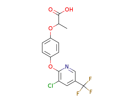 Propanoic acid,2-[4-[[3-chloro-5-(trifluoromethyl)-2-pyridinyl]oxy]phenoxy]-