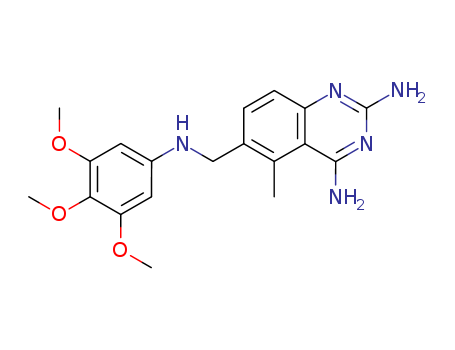 2,4-Quinazolinediamine,5-methyl-6-[[(3,4,5-trimethoxyphenyl)amino]methyl]-
