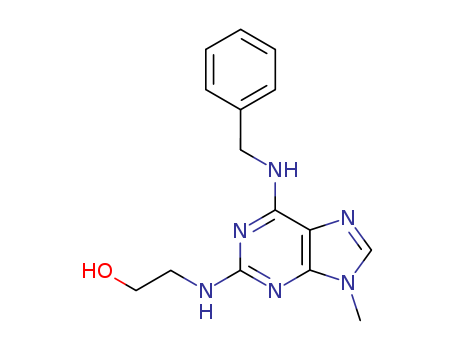 2-(2-Hydroxyethylamino)-6-benzylamino-9-methylpurine