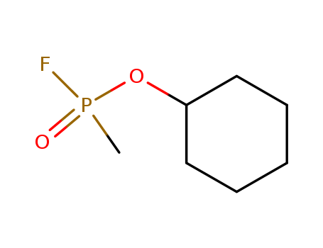 Phosphonofluoridicacid, P-methyl-, cyclohexyl ester