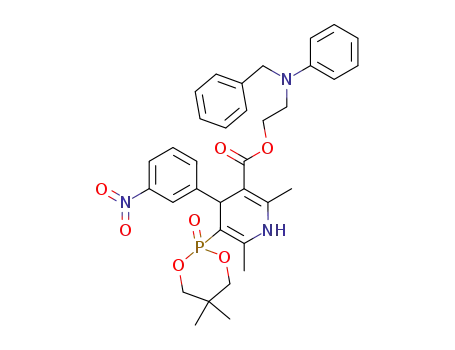 Molecular Structure of 111011-63-3 (EFONIDIPINE)