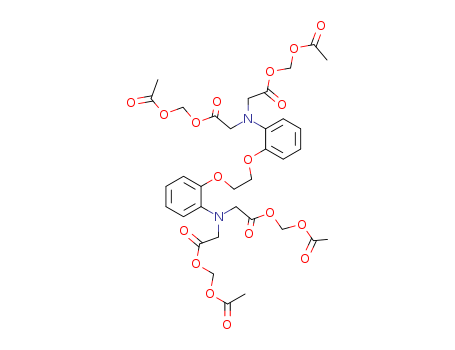 Glycine, N,N'-[1,2-ethanediylbis(oxy-2,1-phenylene)]bis[N-[2-[(acetyloxy)methoxy]-2-oxoethyl]-, bis[(acetyloxy)methyl] ester
