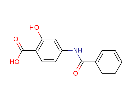 4-(benzoylamino)-2-hydroxybenzoic acid