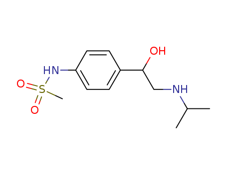 Methanesulfonamide,N-[4-[1-hydroxy-2-[(1-methylethyl)amino]ethyl]phenyl]-