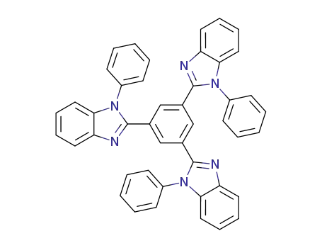 Molecular Structure of 192198-85-9 (1,3,5-Tris(1-phenyl-1H-benzimidazol-2-yl)benzene)