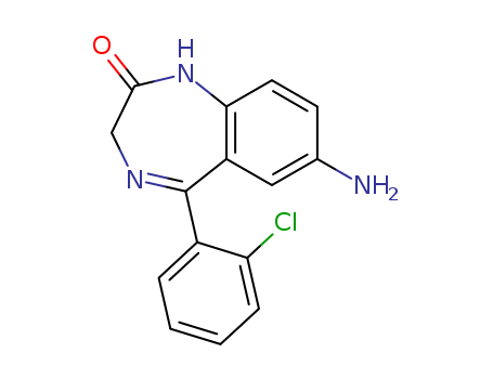 2H-1,4-Benzodiazepin-2-one,7-amino-5-(2-chlorophenyl)-1,3-dihydro-