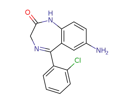 Molecular Structure of 4959-17-5 (7-AMINOCLONAZEPAM)