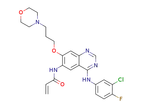 Molecular Structure of 267243-28-7 (Canertinib)