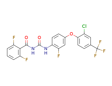 N-(((4-(2-Chloro-4-(trifluoromethyl)phenoxy)-2-fluorophenyl)amino)carbonyl)-2,6-difluoro-benzamide