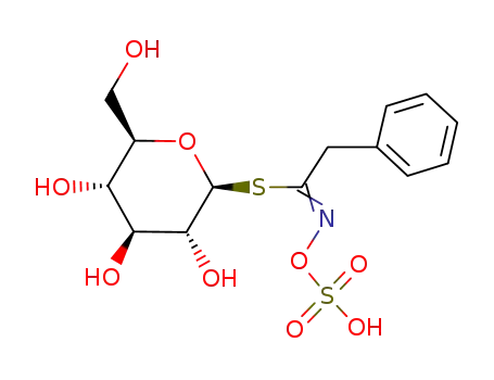 Molecular Structure of 499-26-3 (Glucotropaeolin)