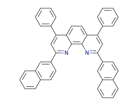 2,9-Bis(naphthalen-2-yl)-4,7-diphenyl-1,10-phenanthroline  CAS 1174006-43-9