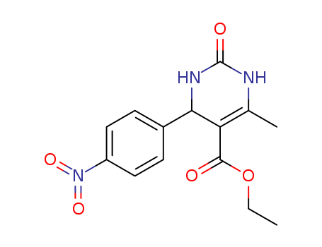 ethyl 6-methyl-4-(4-nitrophenyl)-2-oxo-1,2,3,4-tetrahydro-5-pyrimidinecarboxylate