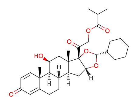 Molecular Structure of 126544-47-6 (Ciclesonide)