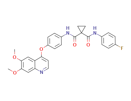Molecular Structure of 849217-68-1 (Cabozantinib)