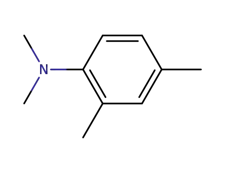 Molecular Structure of 769-53-9 (N,N,2,4-tetramethylaniline)