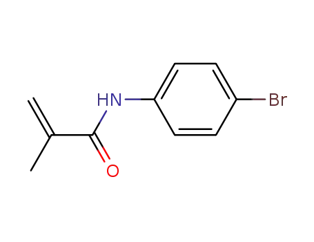 Molecular Structure of 7600-35-3 (N-(4-Bromophenyl)methacrylamide)
