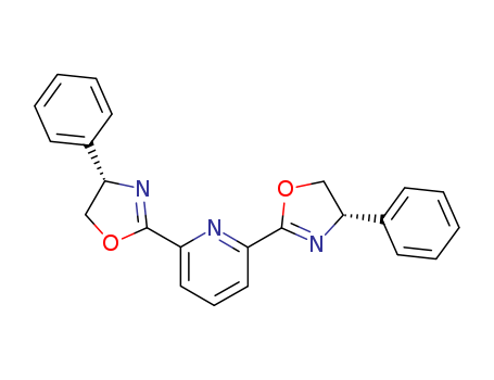 2,6-Bis[(4S)-phenyl-2-oxazolin-2-yl]pyridine cas  174500-20-0