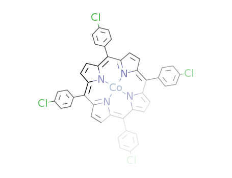 Co(II)(5,10,15,20-tetra-(p-chlorophenyl)porphyrin)