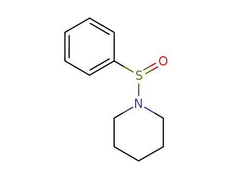 Molecular Structure of 4972-31-0 (1-(PHENYLSULFINYL)PIPERIDINE  97)