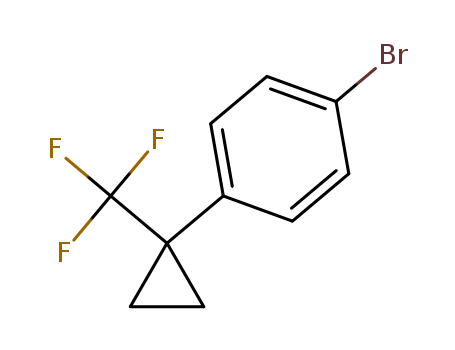 1-bromo-4-[1-(trifluoromethyl)cyclopropyl]benzene