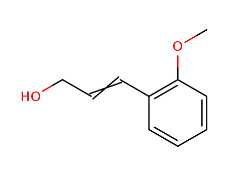 Molecular Structure of 1504-61-6 (o-Methoxycinnamyl alcohol)