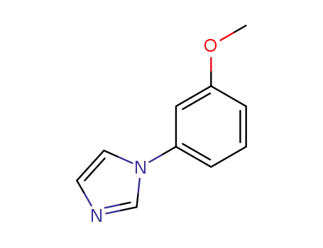 Molecular Structure of 10040-94-5 (1-(3-methoxyphenyl)-1H-imidazole)