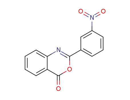 4H-3,1-Benzoxazin-4-one,2-(3-nitrophenyl)-