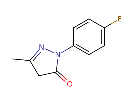 2-(4-fluorophenyl)-2,4-dihydro-5-methyl-3H-Pyrazol-3-one