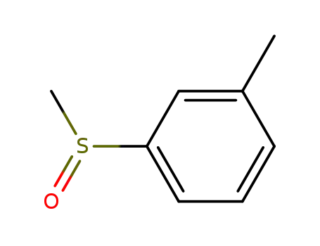 Molecular Structure of 13150-71-5 (Benzene, 1-methyl-3-(methylsulfinyl)-)