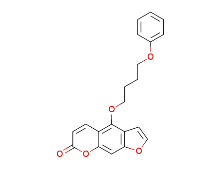 7H-Furo[3,2-g][1]benzopyran-7-one,4-(4-phenoxybutoxy)- 870653-45-5