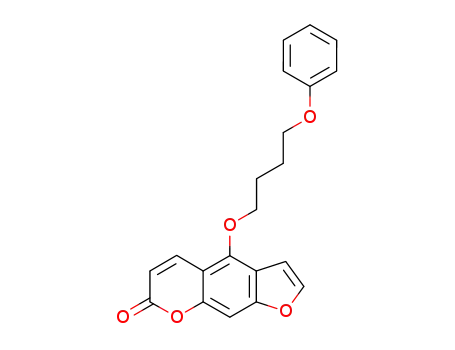 Molecular Structure of 870653-45-5 (5-(4-PHENOXYBUTOXY)PSORALEN)