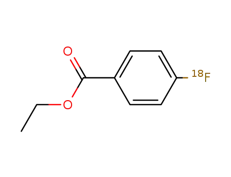 Molecular Structure of 124915-09-9 (ethyl 4-[18F]fluorobenzoate)