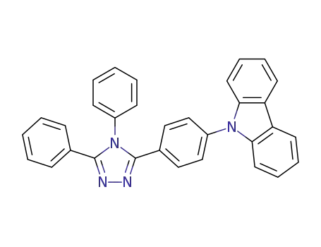 9-[4-(4,5-diphenyl-4H-1,2,4-triazol-3-yl)phenyl]-9H-carbazole