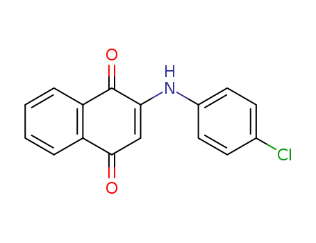 1,4-Naphthalenedione,2-[(4-chlorophenyl)amino]- cas  3144-89-6